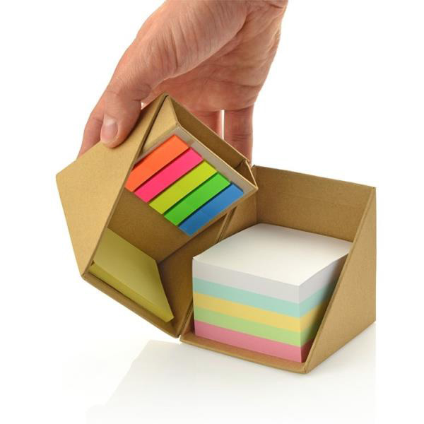 PU-läderfodral Sticky Note med kalender